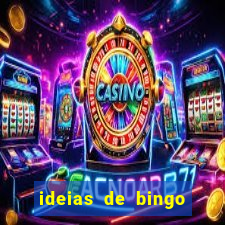 ideias de bingo para o natal